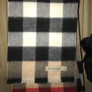 AUTHENTIC! Burberry Large Classic Cashmere Scarf